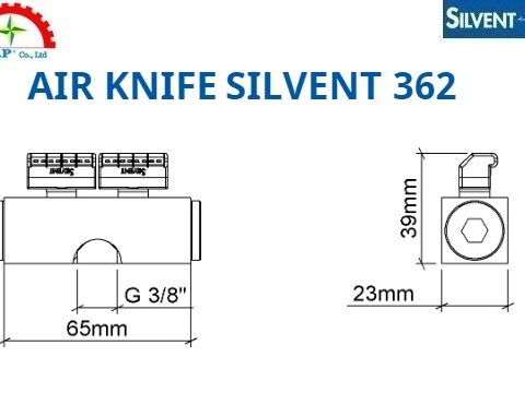 Bản vẽ Dao Thổi Khí Silvent 362