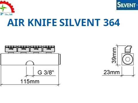Bản vẽ Dao Thổi Khí Silvent 362