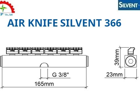 Bản vẽ Dao Thổi Khí Silvent 362