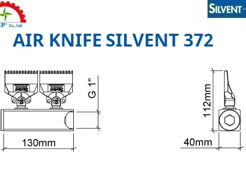 Bản vẽ Dao Thổi Khí Silvent 372