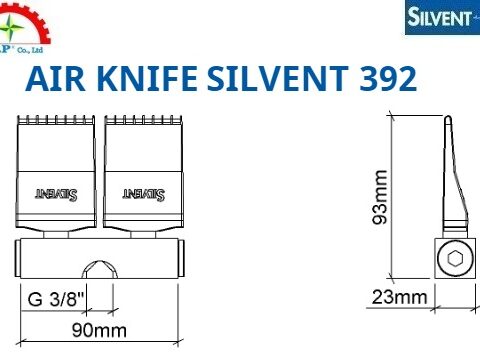 Bản vẽ Dao Thổi Khí Silvent 392