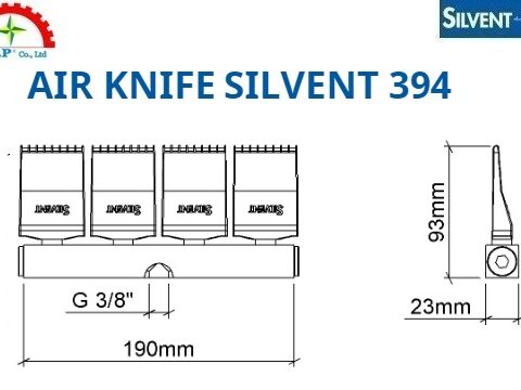 Bản vẽ Dao Thổi Khí Silvent 394