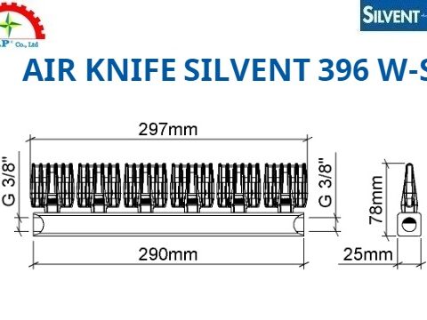Bản vẽ Dao Thổi Khí Silvent 396 W-S